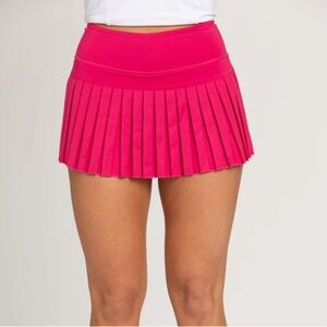 Gold Hinge Pink Tennis Skirt